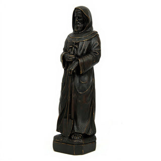 Saint Fiacre Statue - 24.5-inch — Iron finish