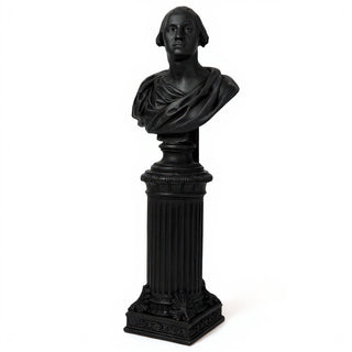 Fancy Bottom Leaf Pedestal - 14-inch — Dusted Black finish