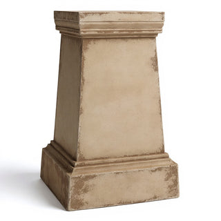 Plain Pedestal - 29.5-inch — Gothic Stone finish