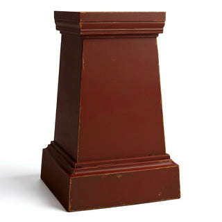 Plain Pedestal - 29.5-inch — Rust finish