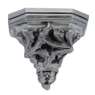 Leaf Bracket Wall Bracket — Antique Silver finish