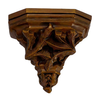 Leaf Bracket Wall Bracket — Bronze finish