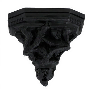 Leaf Bracket Wall Bracket — Dusted Black finish