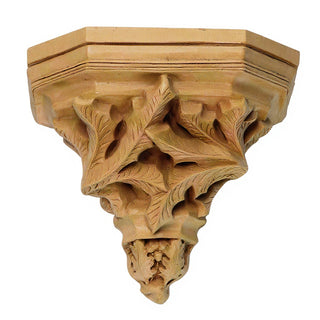 Leaf Bracket Wall Bracket — Dusted Sand finish