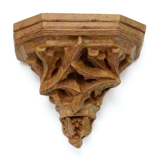 Leaf Bracket Wall Bracket — Gothic Stone finish