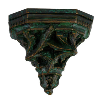 Leaf Bracket Wall Bracket — Green Bronze finish