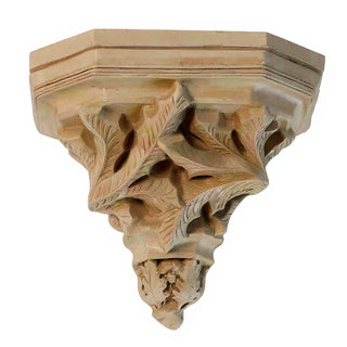 Leaf Bracket Wall Bracket — Museum Terracotta finish
