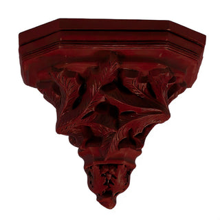 Leaf Bracket Wall Bracket — Rust finish