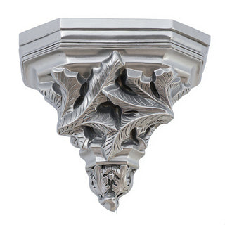 Leaf Bracket Wall Bracket — Silver finish