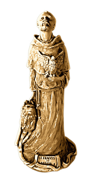 Saint Francis 27 Fr. Brankin Statue - 27-inch