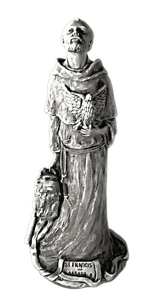 Saint Francis 27 Fr. Brankin Statue - 27-inch