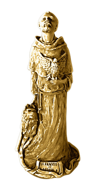 Saint Francis 27 Fr. Brankin Statue - 27-inch