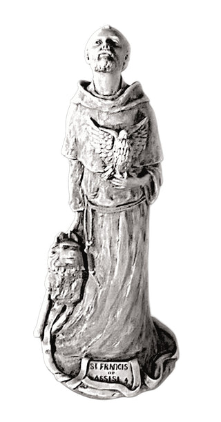 Saint Francis 27 Fr. Brankin Statue - 27-inch