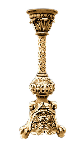 Victorian Candleholder Statue - 24-inch