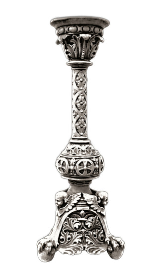 Victorian Candleholder Statue - 24-inch