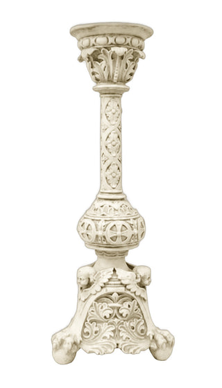 Victorian Candleholder Statue - 24-inch