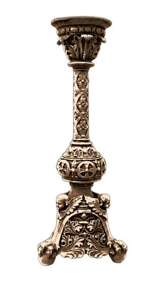 Victorian Candleholder Statue - 24-inch