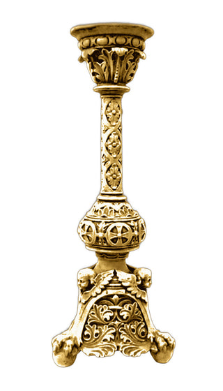 Victorian Candleholder Statue - 24-inch