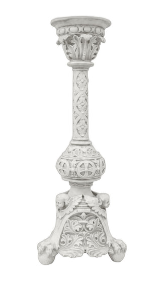 Victorian Candleholder Statue - 24-inch