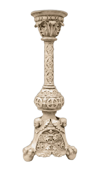 Victorian Candleholder Statue - 24-inch