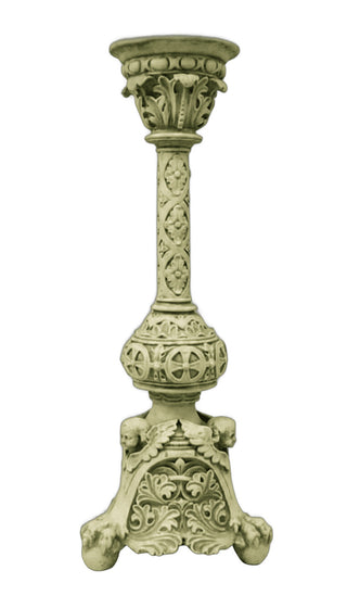 Victorian Candleholder Statue - 24-inch