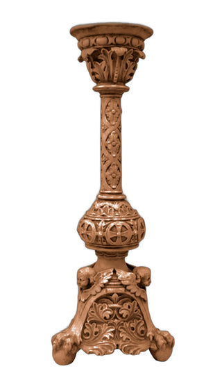 Victorian Candleholder Statue - 24-inch