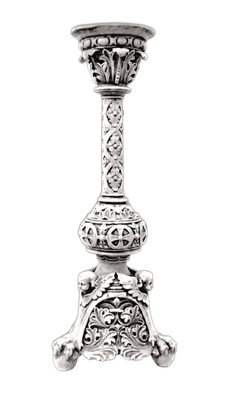 Victorian Candleholder Statue - 24-inch