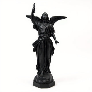 Angel of Light - Right Statue - 32-inch — Dusted Black finish