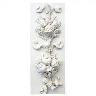 Harvest Wall Frieze - 34-inch — Flat White finish