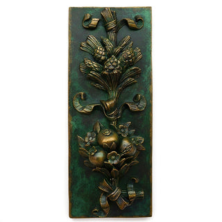 Harvest Wall Frieze - 34-inch — Green Bronze finish