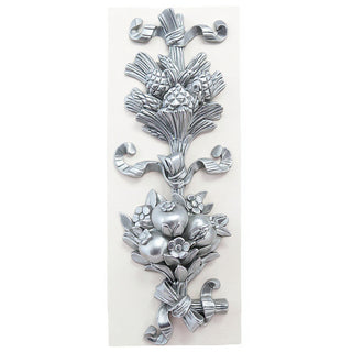 Harvest Wall Frieze - 34-inch — Silver finish