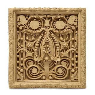 Sullivan Framed Frieze Wall Plaque - 25-inch — Dusted Sand finish
