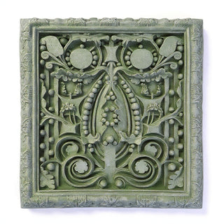 Sullivan Framed Frieze Wall Plaque - 25-inch — Mossy Green finish