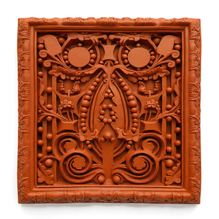 Sullivan Framed Frieze Wall Plaque - 25-inch — Metro finish