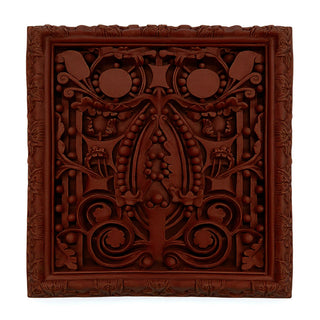 Sullivan Framed Frieze Wall Plaque - 25-inch — Rust finish
