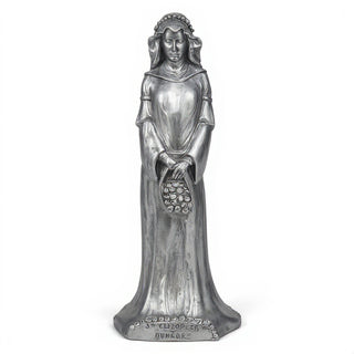 Saint Elizabeth of Hungary Statue - 25-inch — Antique Silver finish