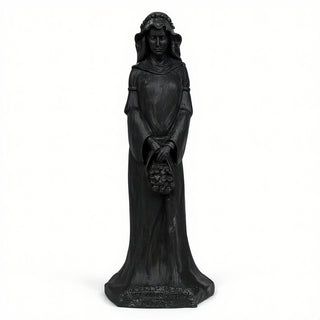 Saint Elizabeth of Hungary Statue - 25-inch — Dusted Black finish