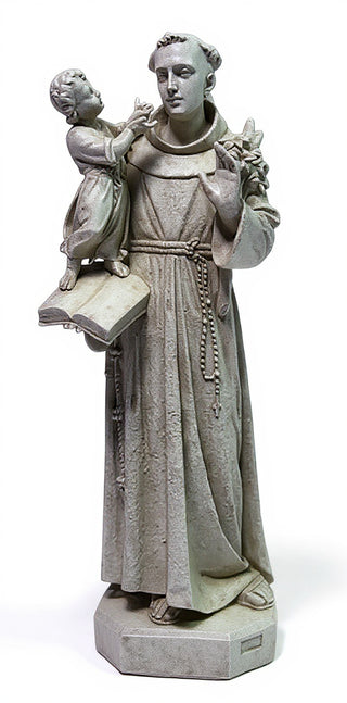 Saint Anthony With Child Statue - 53-inch