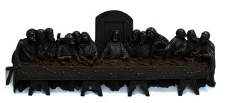 Last Supper Wall Relief Statue - 25-inch