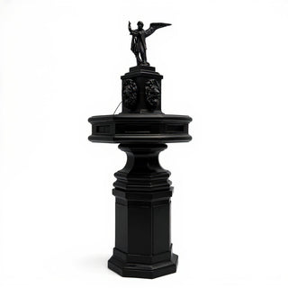Saint Michael the Archangel Fountain — Flat Black finish