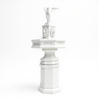 Saint Michael the Archangel Fountain — Flat White finish