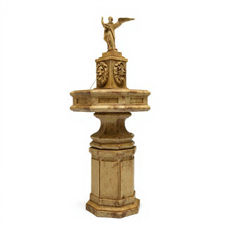 Saint Michael the Archangel Fountain — Gothic Stone finish