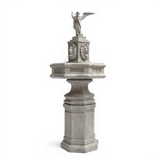 Saint Michael the Archangel Fountain — Old Stone finish