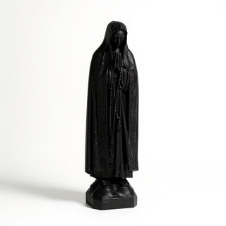 Our Lady of Fatima Statue - 36-inch — Dusted Black finish