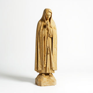 Our Lady of Fatima Statue - 36-inch — Dusted Sand finish