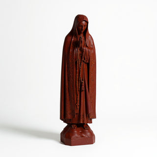 Our Lady of Fatima Statue - 36-inch — Rust finish