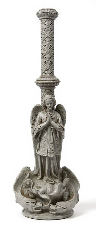 Angel Torch Holder Statue - 33-inch