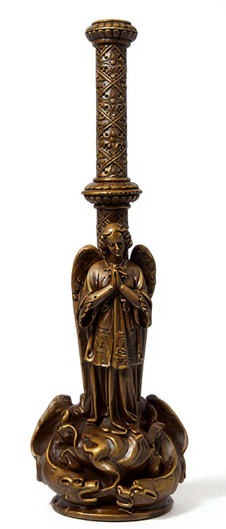 Angel Torch Holder Statue - 33-inch