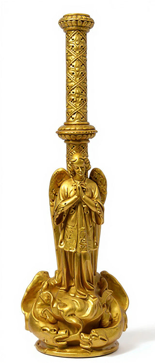 Angel Torch Holder Statue - 33-inch
