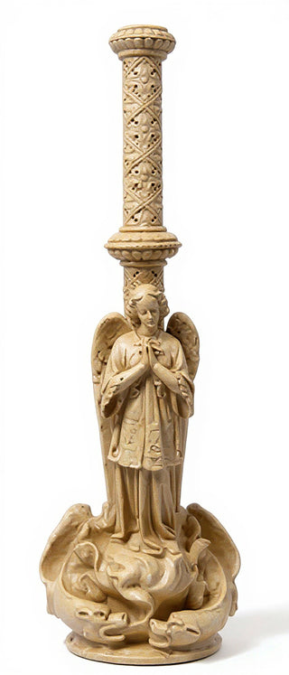 Angel Torch Holder Statue - 33-inch